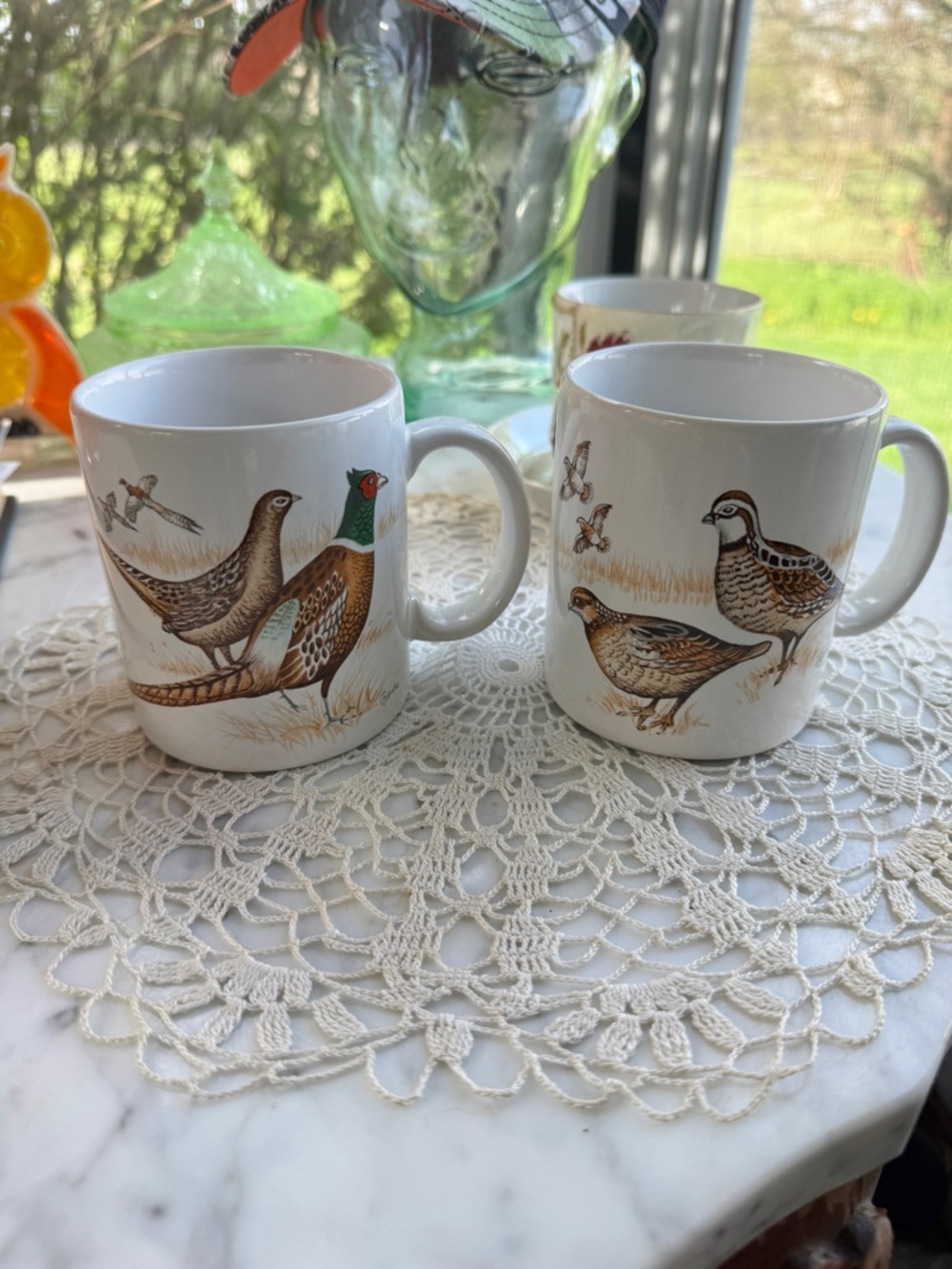 Wild Game Vintage Coffee Mugs (Set of Two)